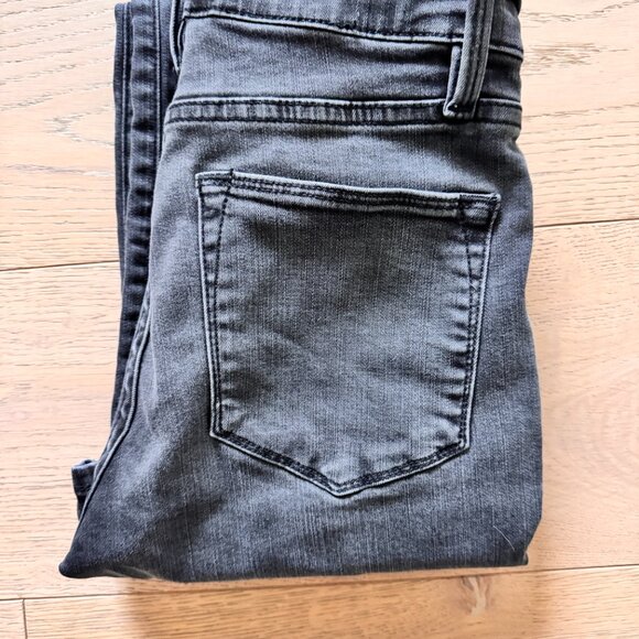 Frame Le High Straight Jeans, washed black, size 25, LIKE NEW - Picture 3 of 4